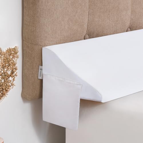 Blue 76"x10"x6" King Bed Wedge Pillow N71883