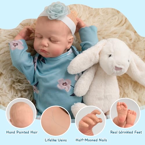 18 Inch Realistic Reborn Baby Doll with Pink Clothing C82320