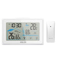 Wireless Indoor/Outdoor Thermometer Hygrometer with Touch Screen Digital Weather Station E97201