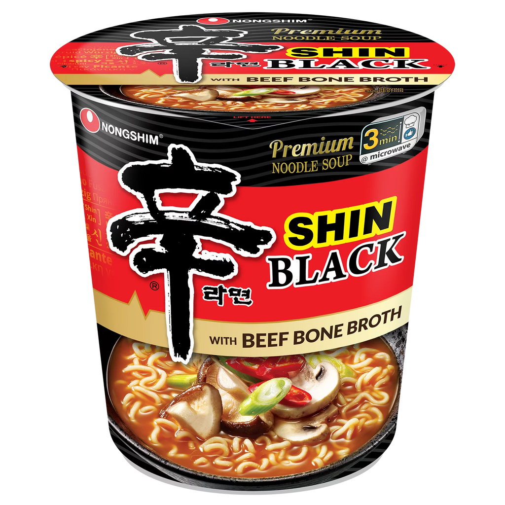 3.5oz X 6 Count Spicy Beef Bone Broth Ramen Noodle Soup Cup Z35861