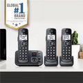 3 Handset Black Cordless Phone P32042