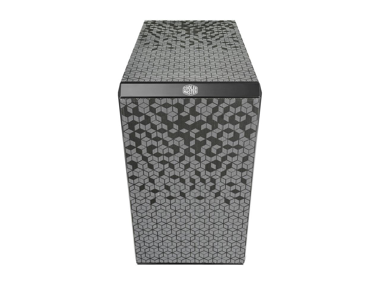 Black Micro-ATX Tower with Acrylic Side Panel R446