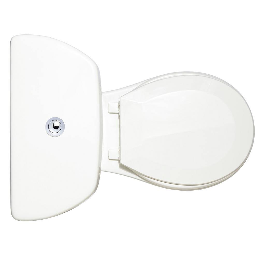 White 2-Piece Round Front Toilet K7673