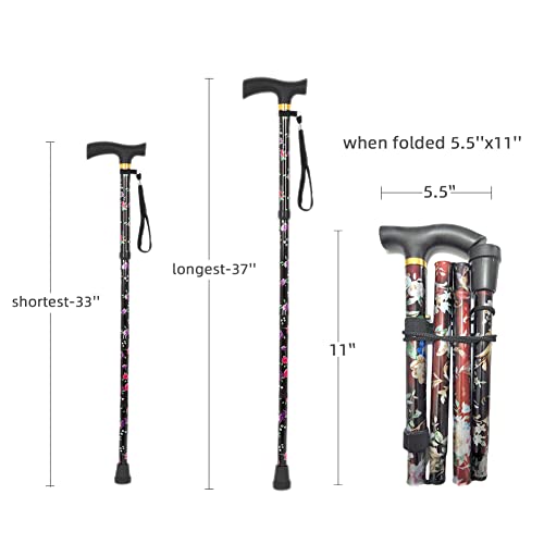 Lightweight Adjustable Aluminum Folding Cane Q79314