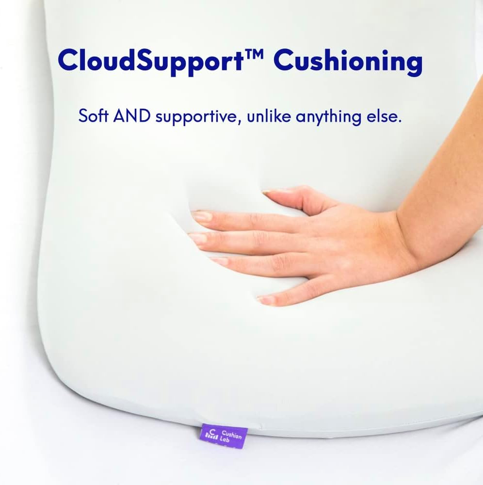 Calm Grey Ergonomic Cervical Pillow I39562
