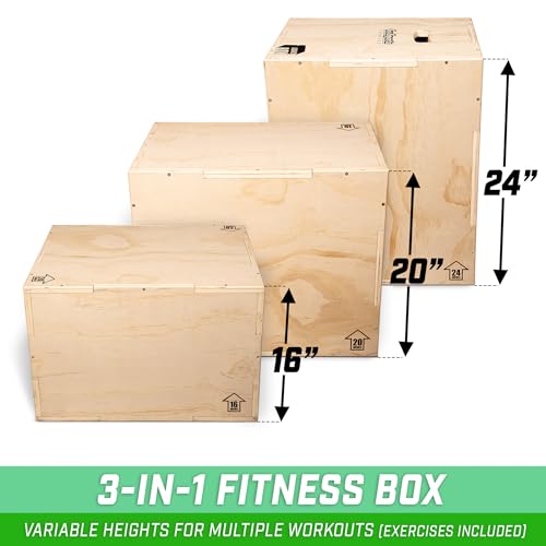 3-in-1 Plyo Jump Box D51861