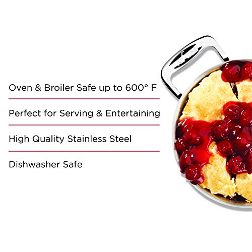 6 Inch Stainless Steel Pots and Pans Cookware T10922