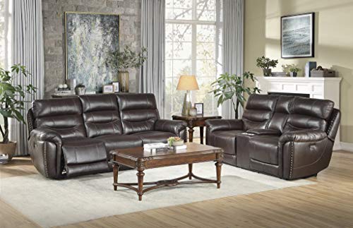 3-Piece Power Reclining Sofa Set, Brown R30905