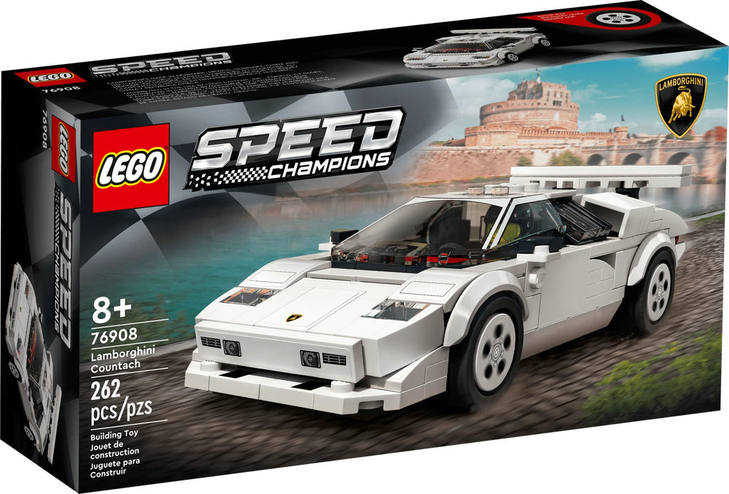 Lamborghini Countach Race Car Toy Building Set G4610