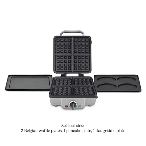 4-Slice Belgian Waffle Maker Y464673