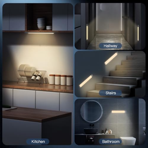 2 Pack Rechargeable Motion Sensor Under Cabinet Light Z4641