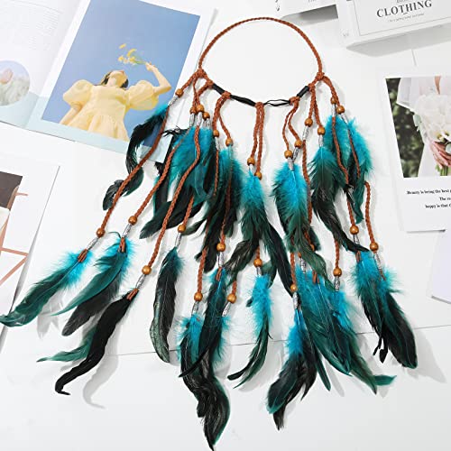 3PCS Hippie Costume Set with Headband Necklace Sunglasses D9955
