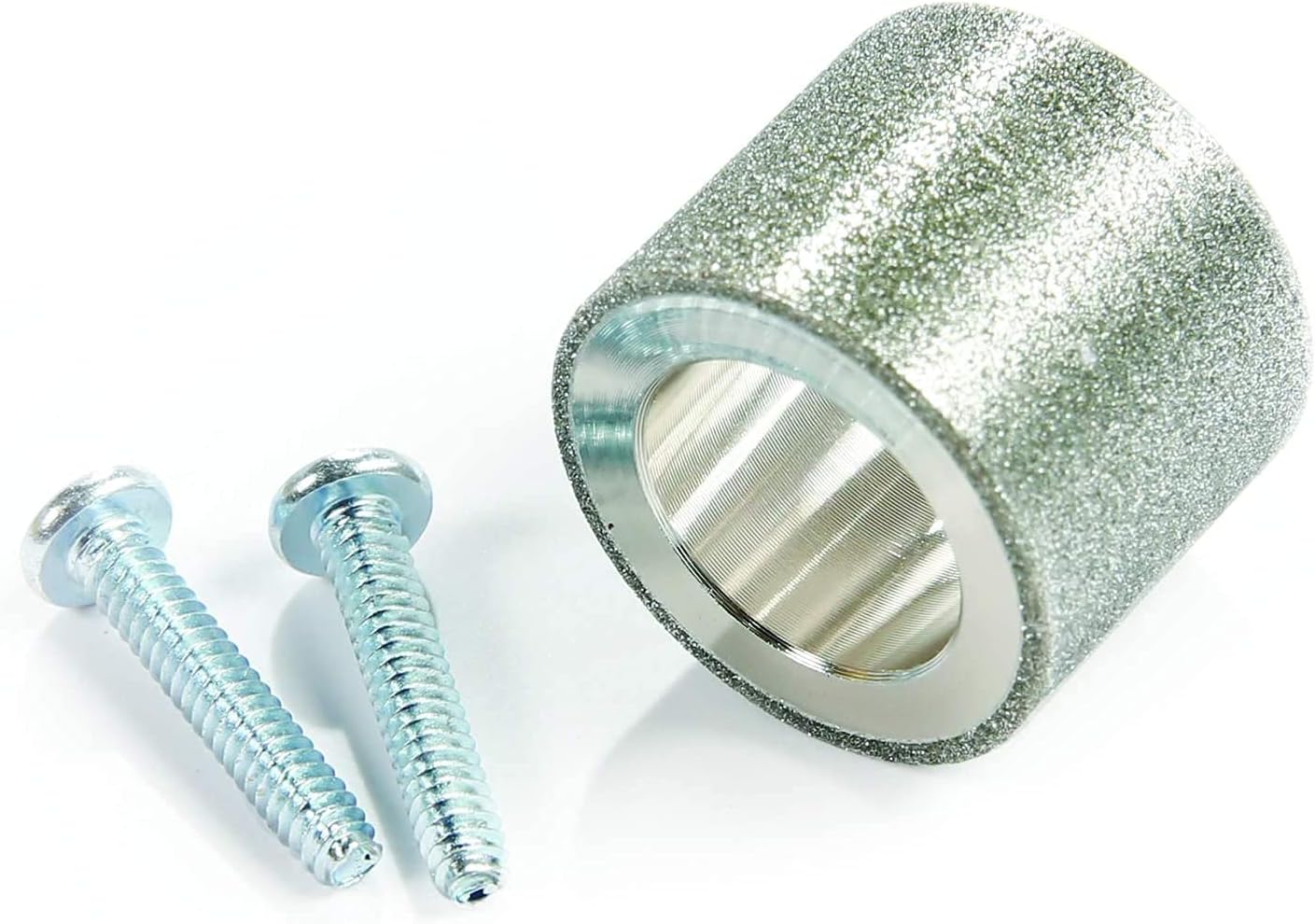 Drill Bit Sharpener for High-Speed Steel, Masonry, Carbide, Cobalt, TiN-coated Drill Bits, Adjustable Angles 115° to 140°, Sharpens 3/32in to 3/4in Drill Bits C92231