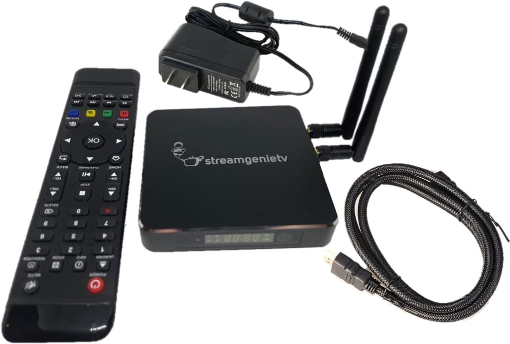 TV Stream Box with Dual WiFi Antenna and Remote K6876