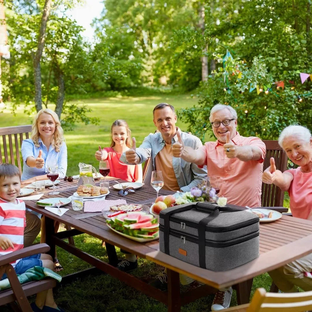 Grey Insulated Casserole Carrier W610704