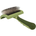 Curved Firm Slicker Brush with Coated Tips N217