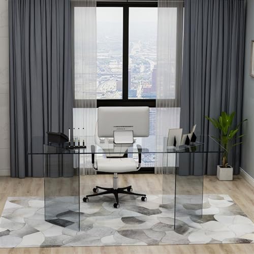 Tempered Glass Computer Desk (220 * 80 * 75cm) I338788