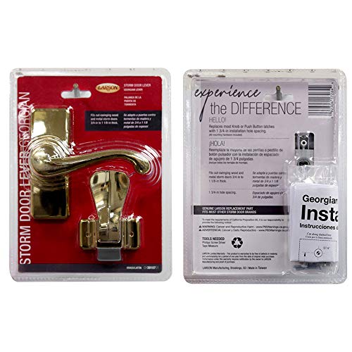 White Storm Door Lever W632576