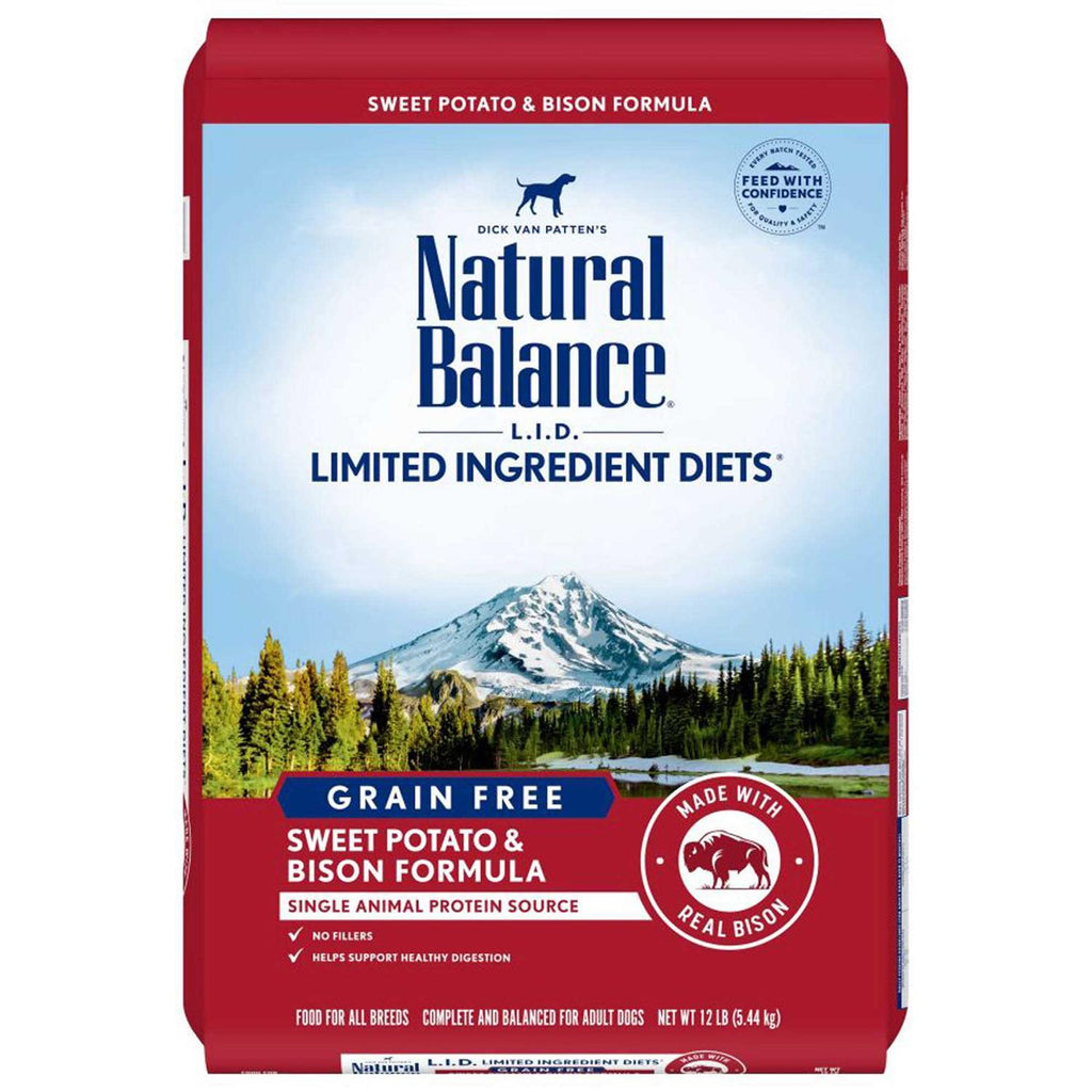 Limited Ingredient Dry Dog Food Sweet Potato Bison G689001