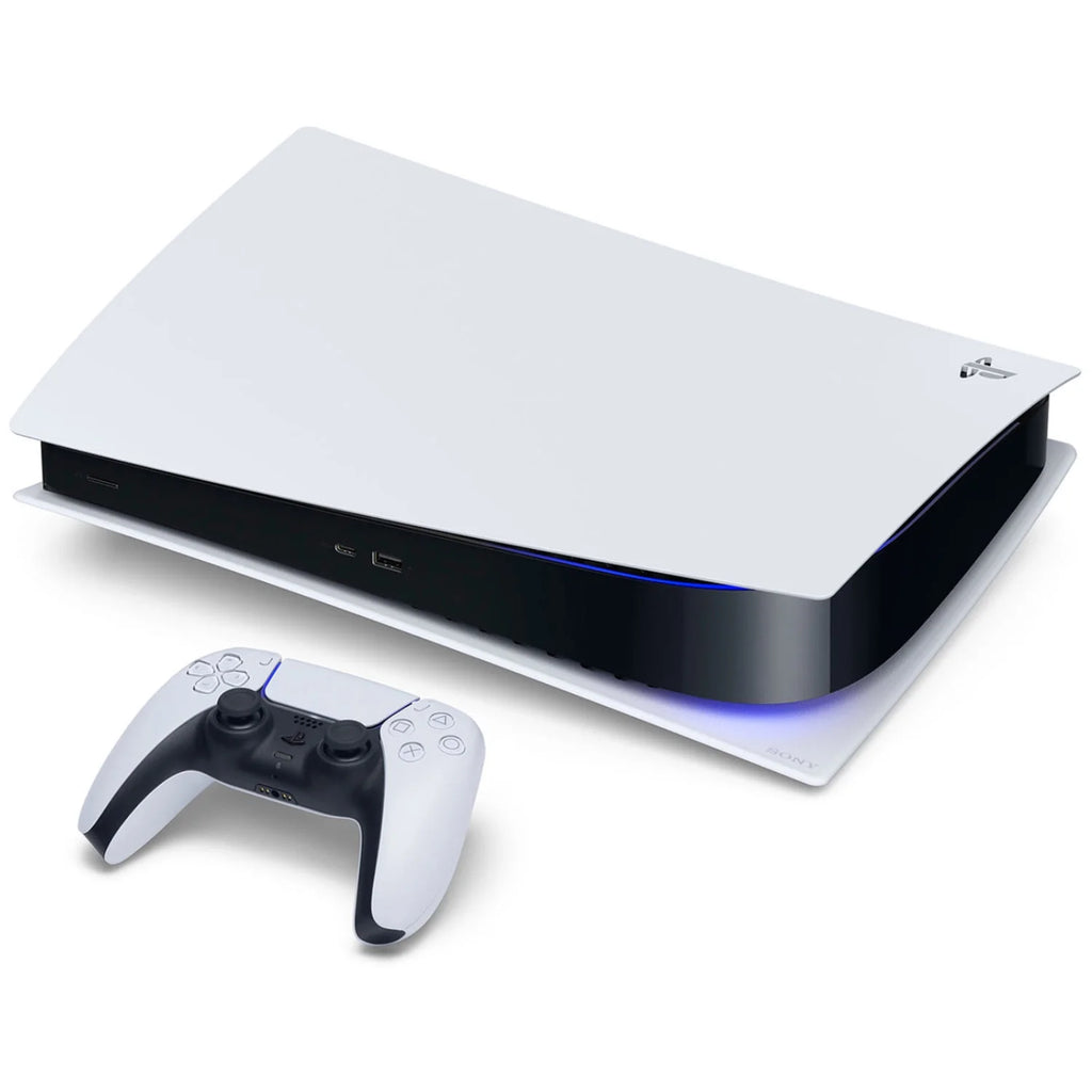 Playstation 5 Disc Version with Headset, Media Remote, Accessory Starter Kit and Cleaning Cloth Bundle L273