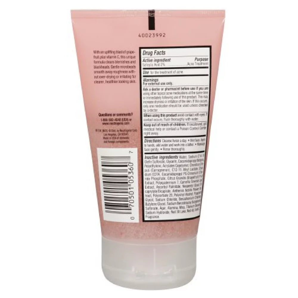 Pink Grapefruit 4.2 oz Foaming Scrub (Pack of 2) X7632