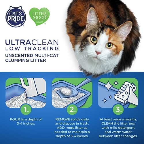 Fresh Scent 15 Pounds (Pack of 2) Clumping Litter W828