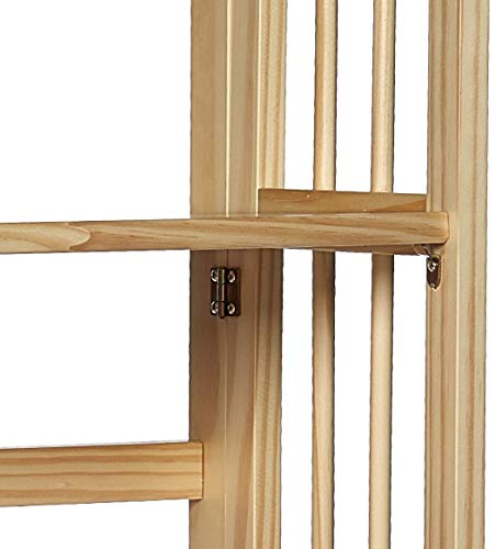 3 Shelf Folding Bookcase, 27.5" Wide, Espresso C734339