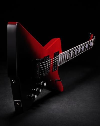 Blue Yellow Gradient Solid Body Electric Guitar K764055