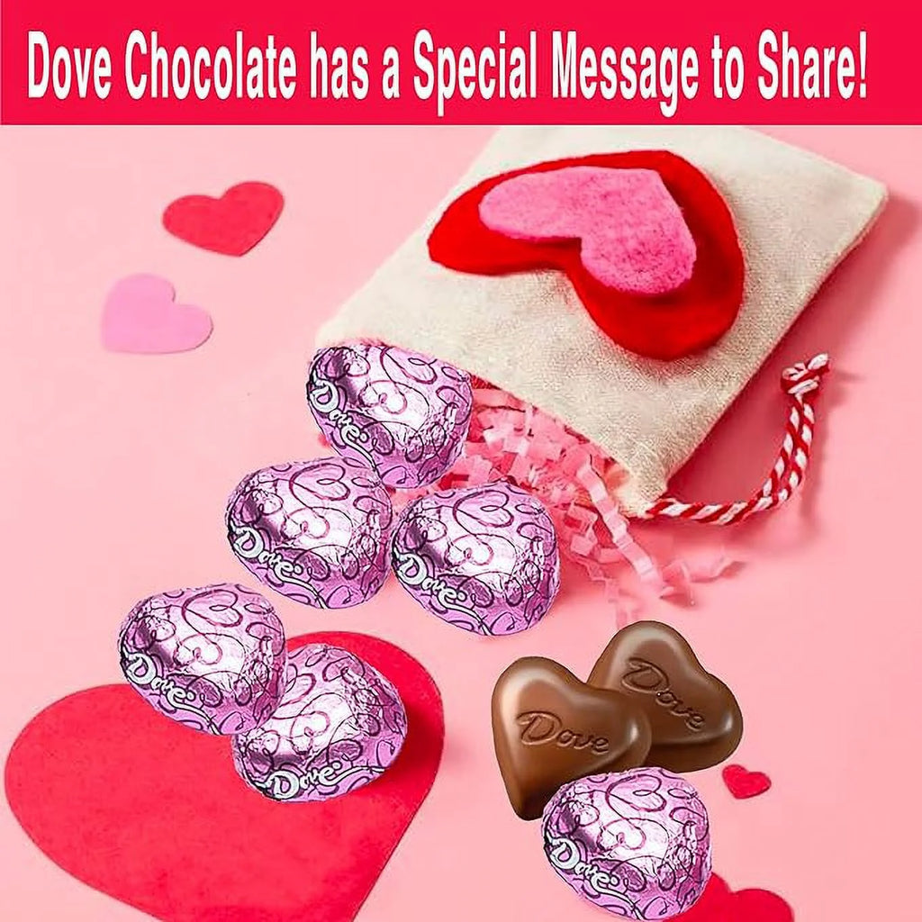 Milk Chocolate Candy Heart Tin and Milk Chocolate Bag U917673
