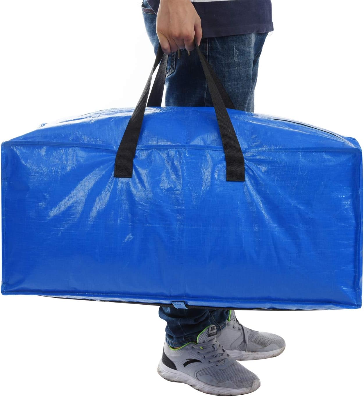 6 Pack Extra Large Moving Bags with Zippers T878686