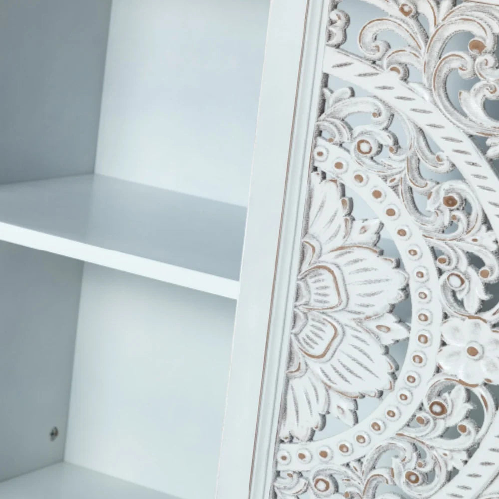 White 2-Door Accent Cabinet C69216