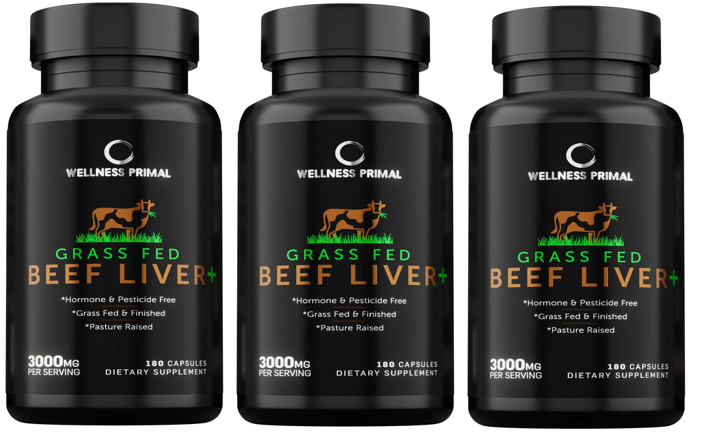 180 Capsules Beef Liver Supplement U55160
