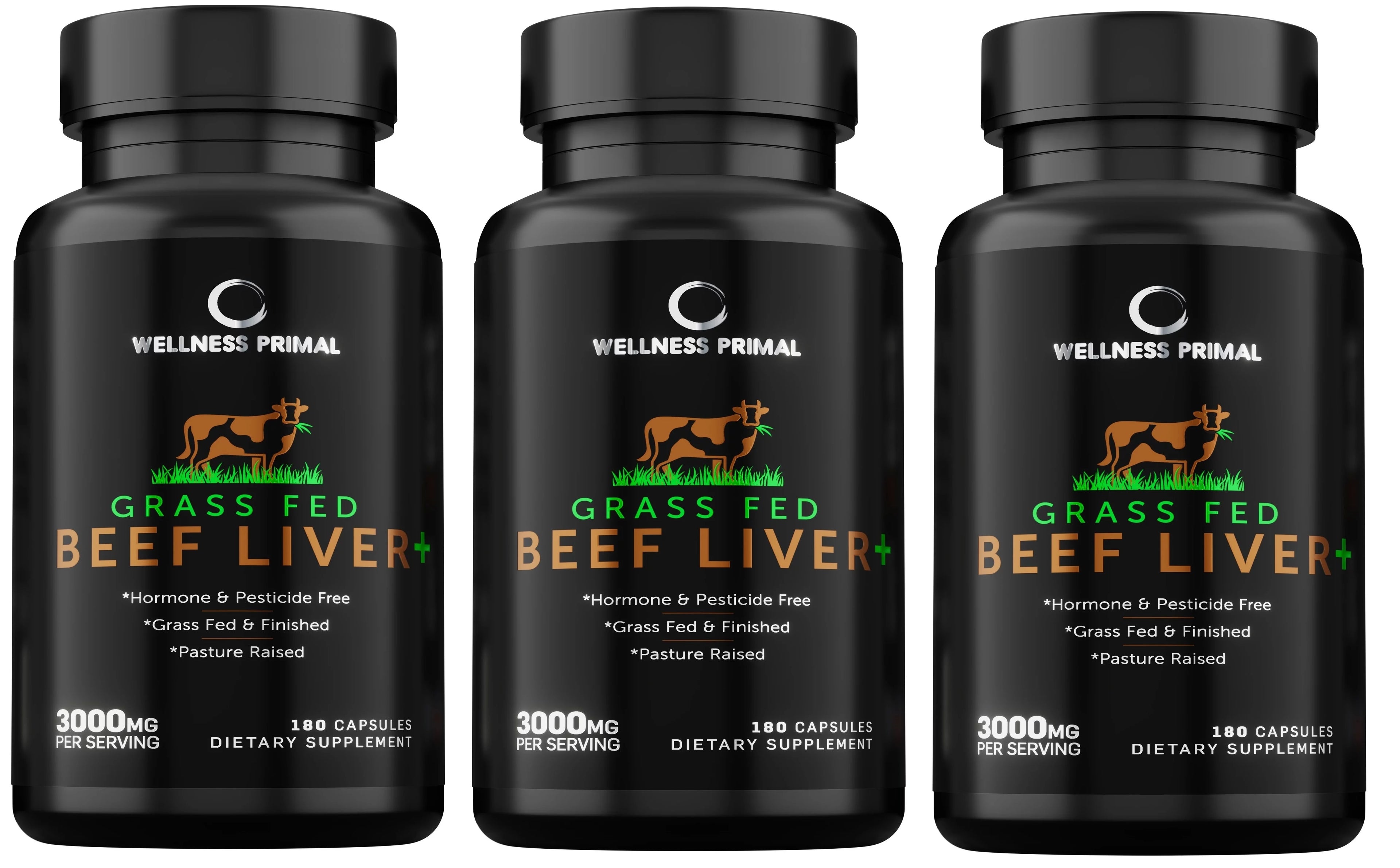 180 Capsules Beef Liver Supplement U55160
