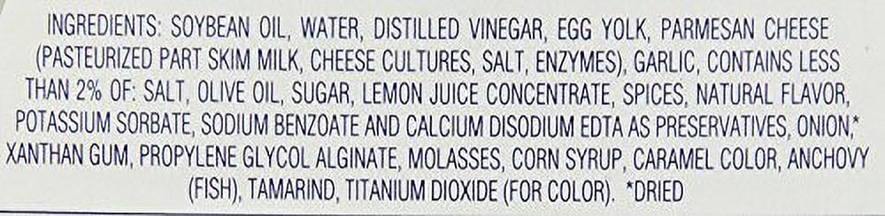 16 Fl. Oz. Creamy Caesar Dressing (4 Bottles) S98826