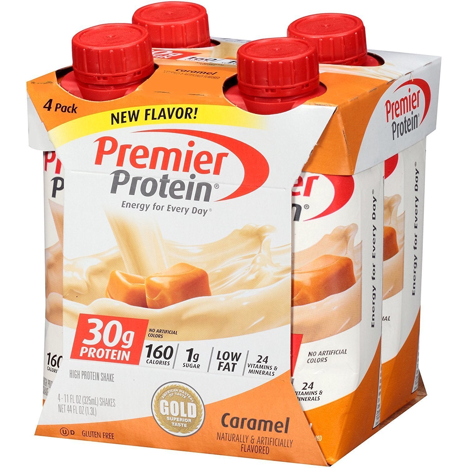 Caramel Protein Shakes, 11 Fluid Ounces, 8 Count J3768