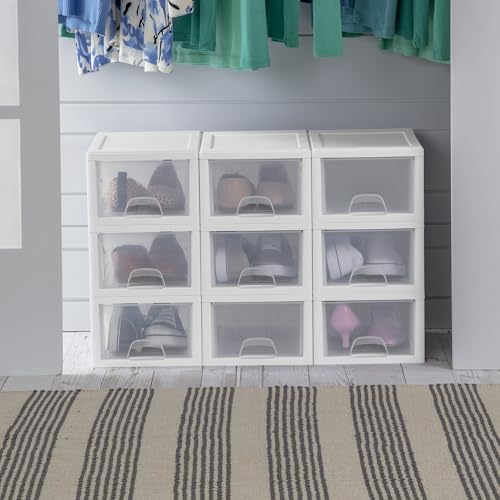 Clear 27 Quart Stacking Drawer O256
