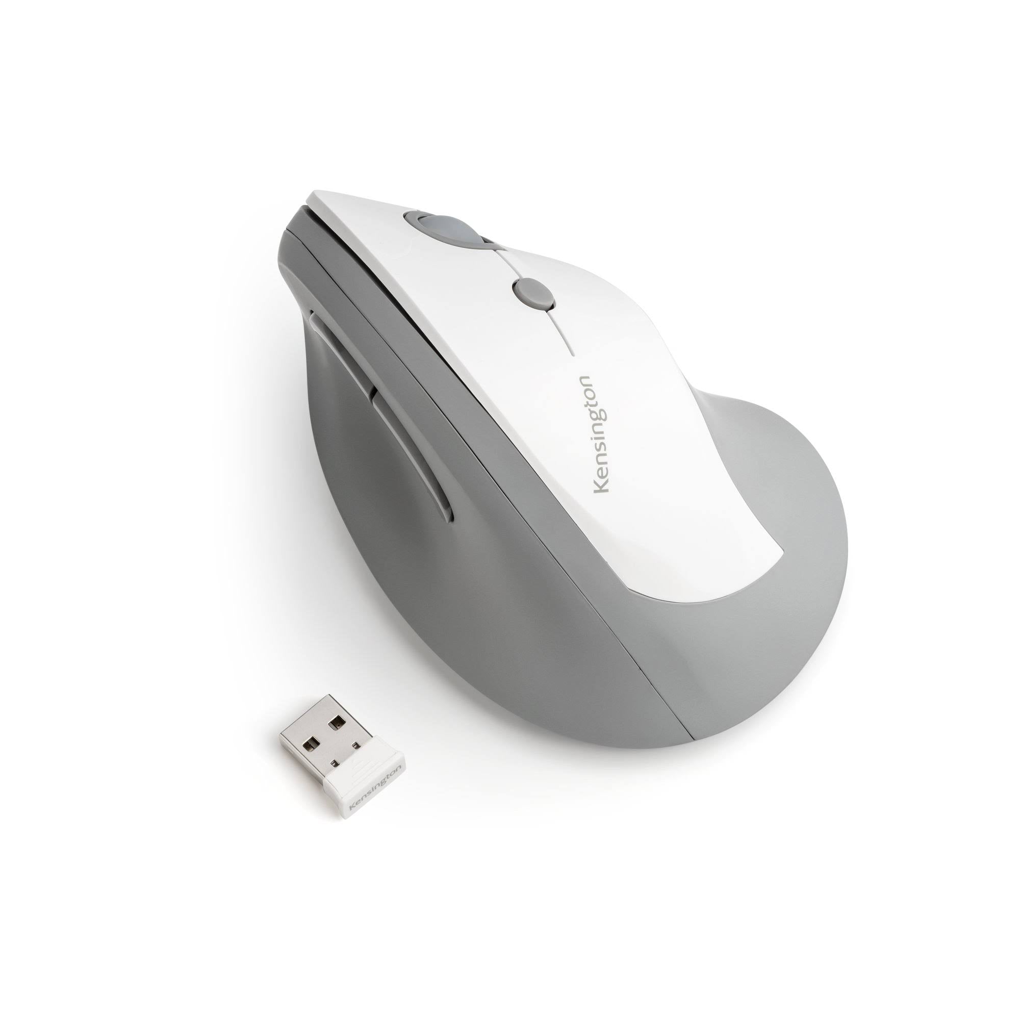 Gray Ergo Vertical Wireless Mouse K895048