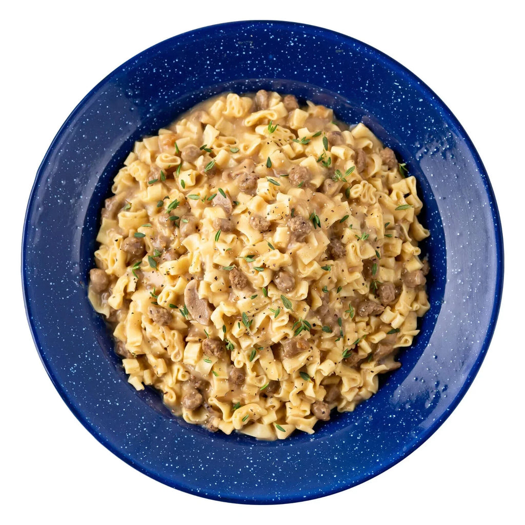 Beef Stroganoff Freeze Dried Emergency Survival Food - 6 Pouches U52072