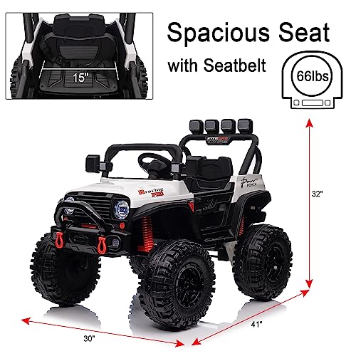 Black 24V Ride On Car with Remote Control E653289