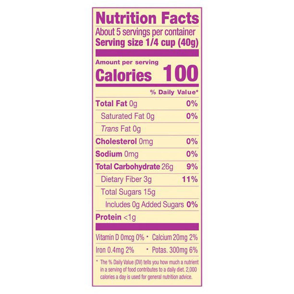 7 oz Pack of 3 Whole Pitted Prunes P906250