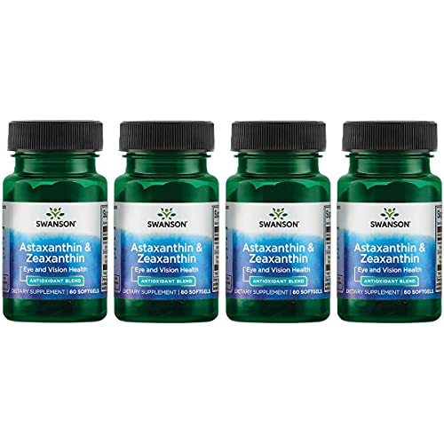 Astaxanthin & Zeaxanthin Supplement 60 Softgels P7733