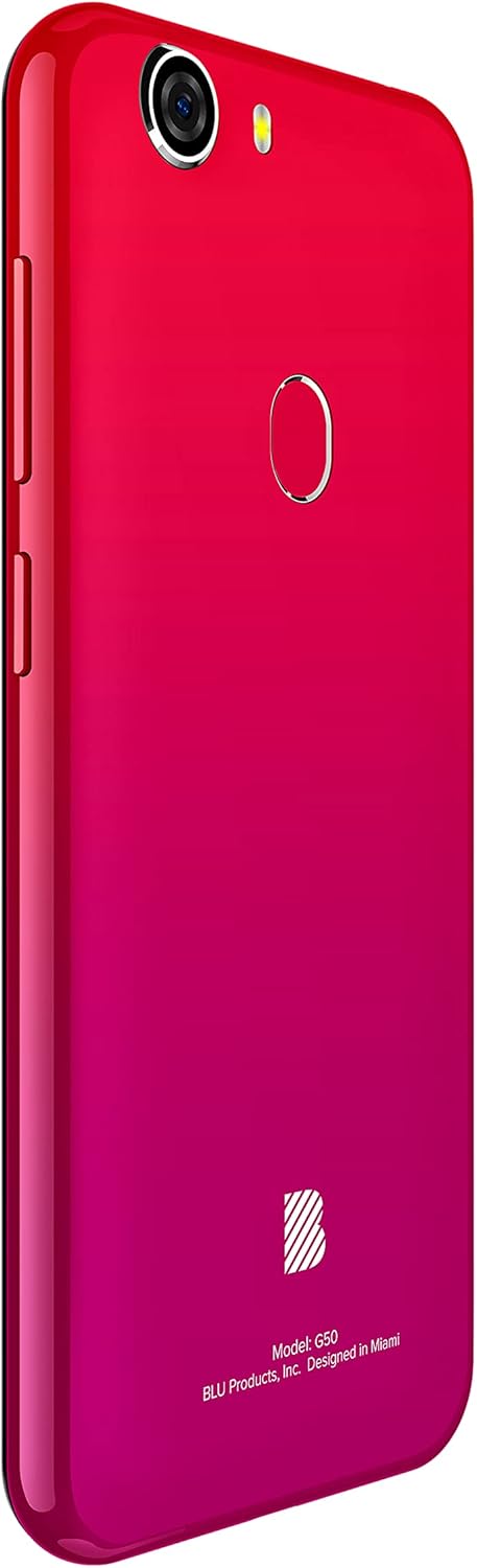 Red 5.5" HD+ Display 32 GB Unlocked Smartphone J273