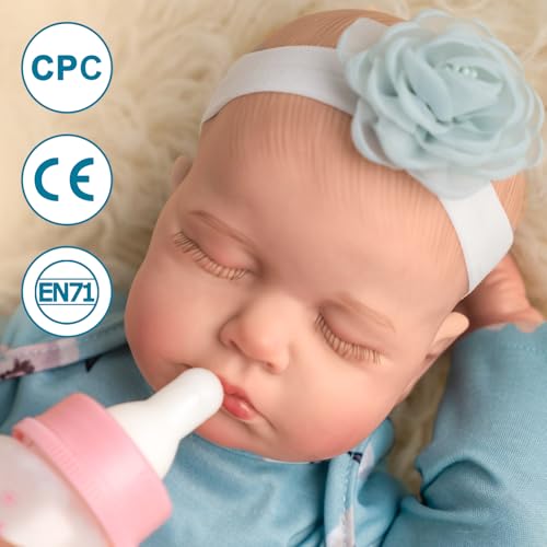 18 Inch Realistic Reborn Baby Doll with Pink Clothing C82320