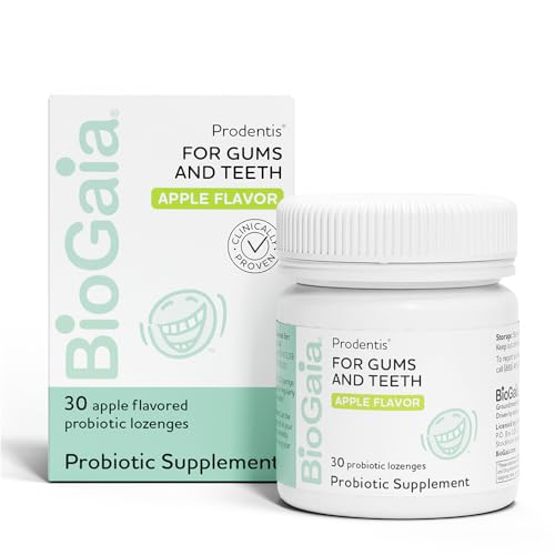30 Mint-Flavored Oral Probiotics Lozenges O46943