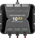 30A 12V Waterproof Onboard Battery Charger for SLA/AGM, Lithium, Calcium & Deep-Cycle Battery U33984