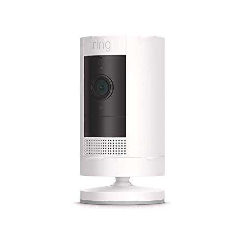 White Weather-Resistant Outdoor Camera with Color Night Vision N4984