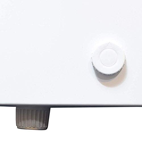 White 10 Cu.Ft Chest Freezer with 3 Removable Basket and Lock P2558