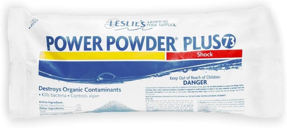 Granular Calcium Hypochlorite Swimming Pool Shock Sanitizer - 1 Pound I65226