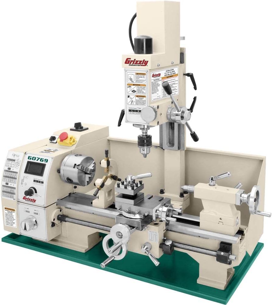 8" x 16" Variable-Speed Combination Lathe/Mill X404