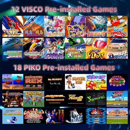 30 Classic Licensed Games TV Game Stick with Dual Wireless Controllers S820383
